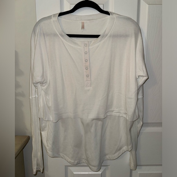 FP Movement Twice as Nice Henley Longsleeve - Picture 1 of 4